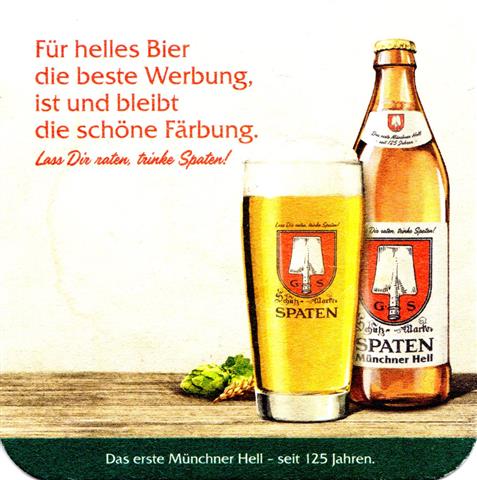 münchen m-by spaten spat quad 4b (185-für helles bier)